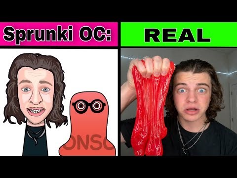 My Sprunki OC: Luke Did That Vs Slick Slime Sam in REAL LIFE