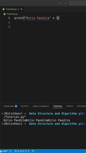 Python Trick you should know #coding #programming #python #vscode