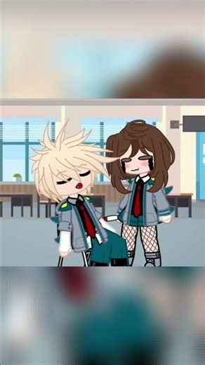 kissing~😏❤ #bakudeku #bkdk #gacha #animation #anime #mha #myheroacademia #gachamha #gachatrend #deku