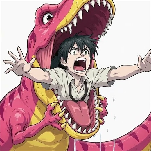 All the othe dinosaurs fear the mighty t-rex #vore