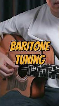 chỉnh guitar về baritone B