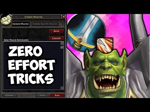Classic WoW Warrior Macros EVERY SINGLE ONE Guide