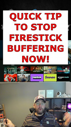 Quick Tip To STOP Your FIRESTICK Buffering! #firestick #firetvstick #fyp #firesticktips #firesticktv #firesticktricks | Doc Squiffy & FireSend