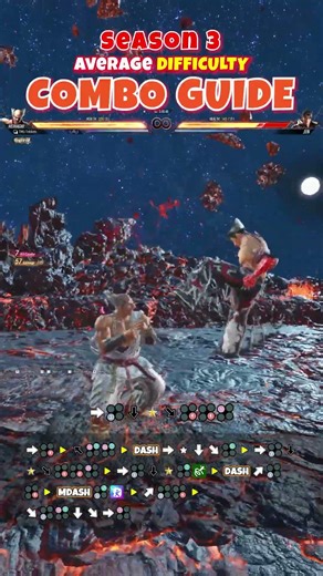 Heihachi's Season 3 New Move as Floor Blast Combo