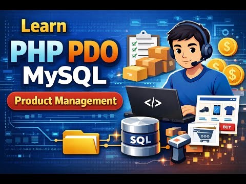 สอน PHP PDO MySQL ระบบบริหารจัดการสินค้า Product Management