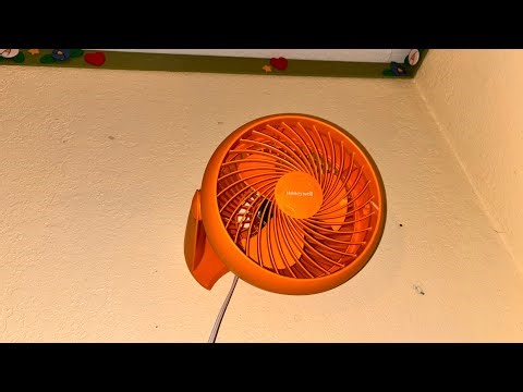 Honeywell Turboforce air circulator fan.