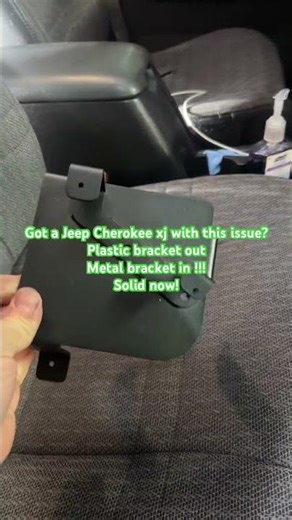 Jeep XJ center console bracket fix!