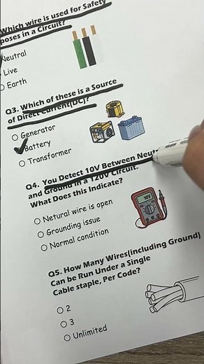 Electrical Code Compliance🇺🇸#shorts #quiz #electrical #hvac #electricalwork