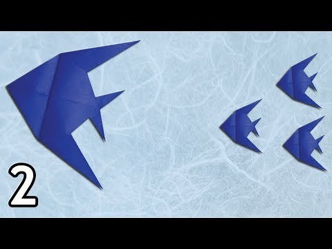 Origami Butterfly Fish (Peter Engel) - Part 2