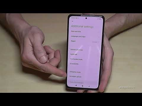 Xiaomi Mi 11X (Pro): How to enable and disable the Developer Options?