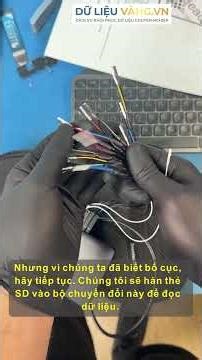 Phục hồi thẻ nhớ SD của khách hàng quận 2 #phuchoidulieu #cuudulieu