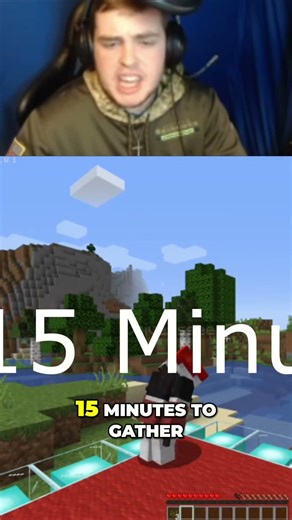 Minecraft Battle Dome: 15 Mins to Gear Up, Then FIGHT! #shorts