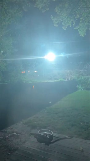 CRAZY video of a power outage in Shawnee, Kansas after a possible tornado moved through the area earlier this evening.