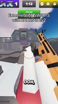 SWEATS VS HACKS in Roblox Rivals..