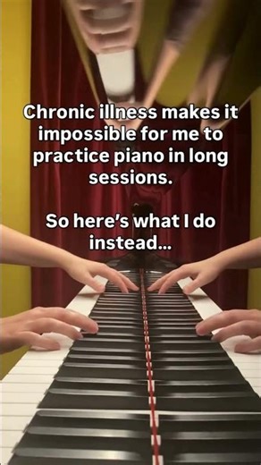 Read the description to learn how to make progress at the piano even in short practice sessions...