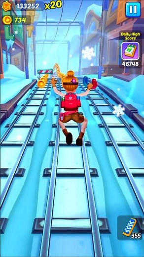 Subway Princess Runner Gameplay | Best Endless Running Game in the USA #shorts #subwayprincessrunne