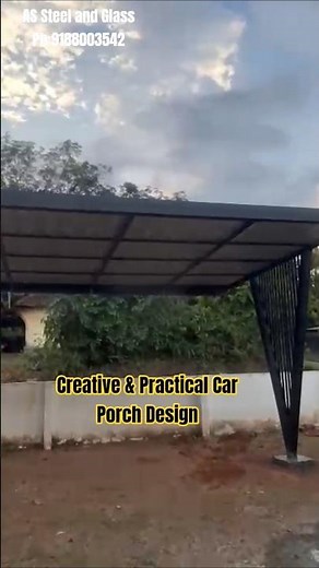 Creative & Practical Car Porch Design