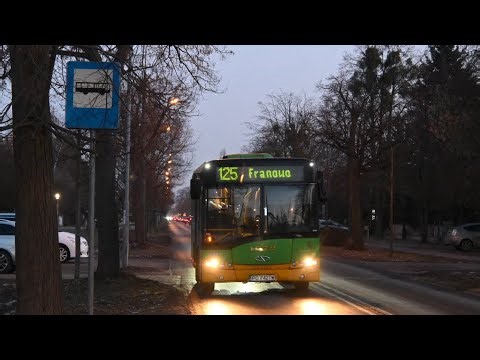 MPK Poznań Linia 125 - Szwedzka Solaris Urbino 8,6 III #1772