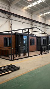 54K views · 770 reactions | “Not a tiny model… This is your next real home.”  Installed in just 3 days  Strong steel structure, built to last  Costs less than half of traditional construction  Perfect for Airbnb, office, studio, or a backyard getaway More and more people are choosing a movable, expandable, customizable way of living. Would you live in a house like this?  #prefabhouse #foldablehouse #expandablehouse | Container Home Designs | Facebook