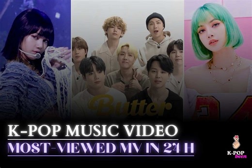 Top 10 Most Viewed K-Pop Music Videos in 24 Hours (All-Time)
