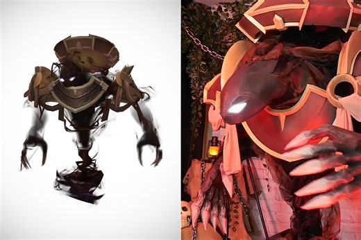 Inventor Builds Real World of Warcraft Shackled Shadows Robot with a Ball-Balancing System