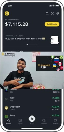 How to deposit money in binance/ Dirham se usdt kaise buy karen #binancedeposit