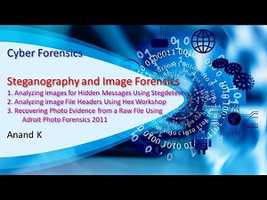 13. Cyber Forensics - Steganography and Image Forensics - Anand K