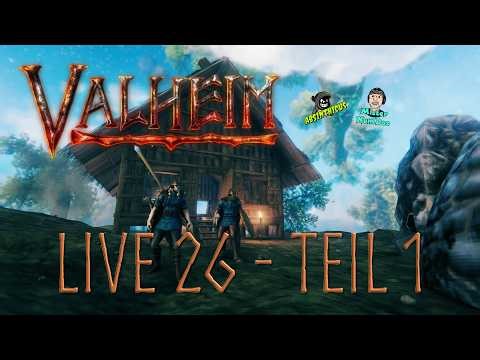 VALHEIM 🪓 Castle tour and further development 🪓 Stream 26 Part 1