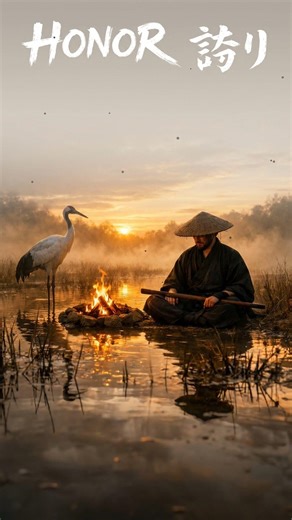 HONOR 誇り 🕊️ | The Silent Code of a Samurai #Shorts