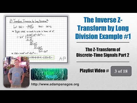 The Inverse Z-Transform by Long Division Example #1
