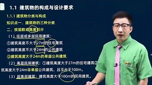 第1章-1.1-建筑物的构成与设计要求(一)