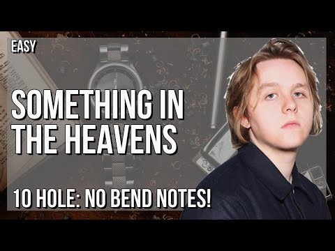 SUPER EASY: How to play Something In The Heavens on Diatonic Harmonica 10 Holes (Tutorial)