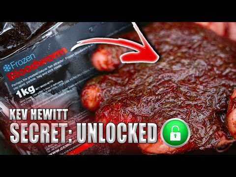 Frozen Bloodworm for Carp Fishing 🪱❄️ - How Kev Hewitt Uses It + NEW Improved 1kg Block! 👀