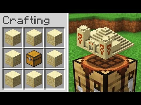 Minecraft, but you can Craft Structures...