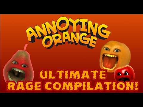 Annoying Orange Gaming ULTIMATE RAGE COMPILATION! (Every Rage Quit EVER!)