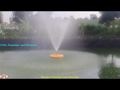 Best Floating Fountain for Farmhouse | Spray Pattern Review I shiv fountains #waterfall