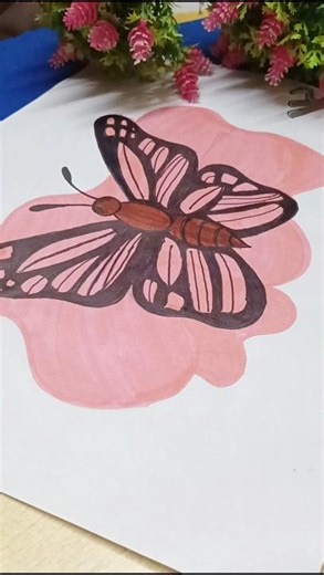 DIY ✨ Beautiful butterfly 🦋 Pop up card/birthday gift ideas #diy #shorts