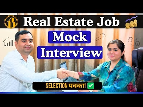 Real Estate Interview | Mock Interview for Freshers (Real HR Questions & Answers)
