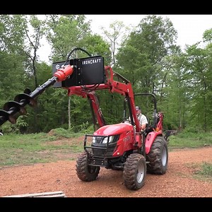 Watch me install our new Tractor Loader Mounted Auger by #ironcraft | Tony's Tractor Adventure Homestead