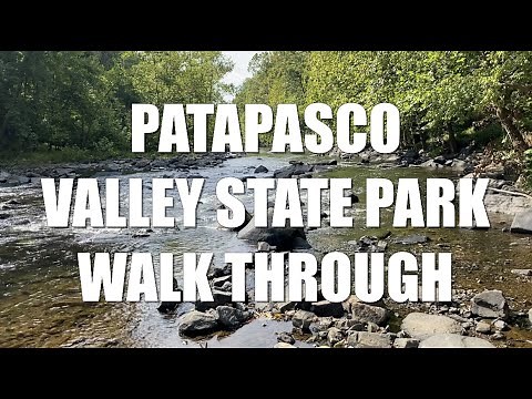 BALTIMORE MARYLAND PATAPSCO VALLEY STATE PARK CAMPGROUND WALKING TOUR WALK THROUGH