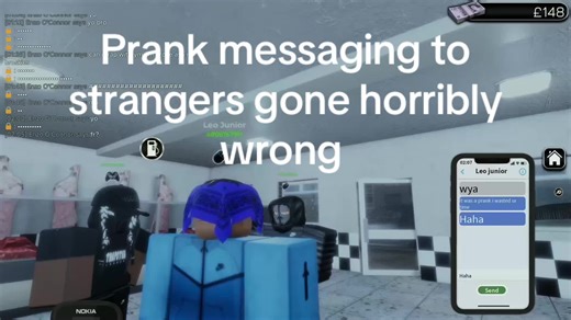 Prank messaging to strangers gone wrong