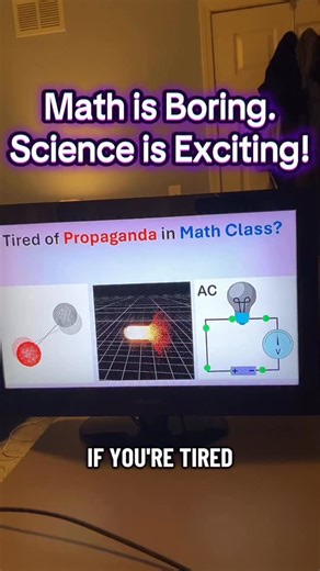 ThatBlackChemist on Instagram: "Math is boring while science is exciting! Share this video! Check out my algebra for STEM guide (link in bio)!"