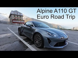 Alpine A110 European road trip including the Grimsel, Susten & Furka passes as well as the Pyrenees.