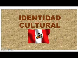 IDENTIDAD CULTURAL