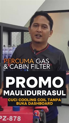 Servis Aircond Kereta Tanpa Buka Dashboard