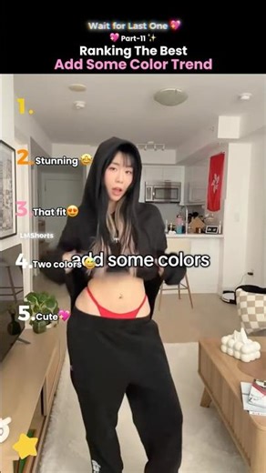 Ranking The Best "Add Some Color" Trend💖✨(Part 11)
