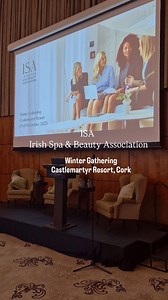 Such a beautiful day yesterday at the ISA Irish Spa and Beauty Association @irishspaassociation event at the stunning Castlemartyr Resort, Cork @castlemartyrresort 💚 The hospitality was just perfect! A huge thank you to ISA team for organising another amazing event — since becoming a member, it’s truly been a pleasure to be part of these inspiring gatherings. 🌿✨ Bravo to all the speakers! 👏 💬 @spa_well_community – loved your session and all the valuable insights you shared about the business