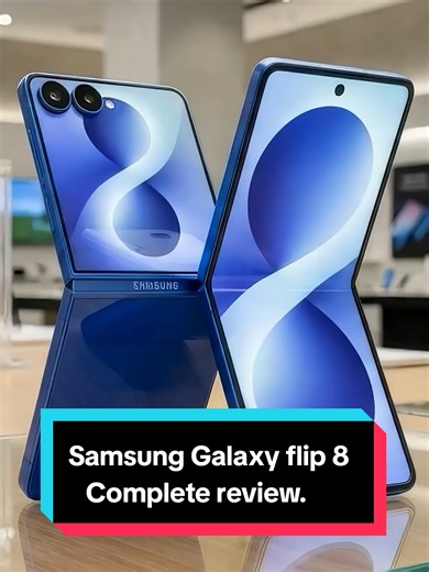 Galaxy Z Flip 8 — Complete Review 📱✨ Design, display, cameras, battery, and the full flip experience — everything covered. Stylish, compact, and packed with flagship vibes 🔥 Would you daily drive this? 👀👇 #GalaxyZFlip8 #CompleteReview #TechSaim #SamsungGalaxy #FoldablePhone #TechTok #SmartphoneReview
