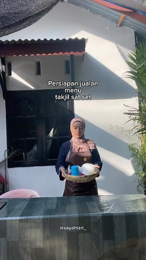 119K views · 421 reactions | Menu jualan takjil sat set #JelajahRamadan #menujualan #sayahizri_ #caricuan #nabung | Saya Hizri | Facebook