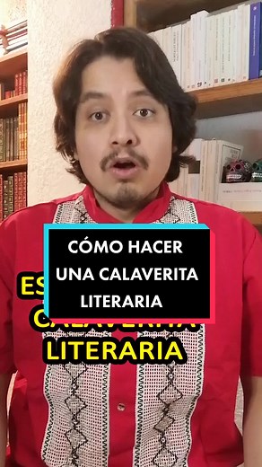 Cómo hacer una calaverita literaria